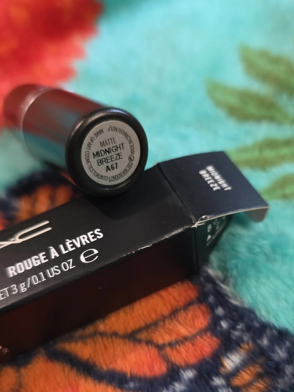 Mac Midnight Breeze Matte Lipstick NIB